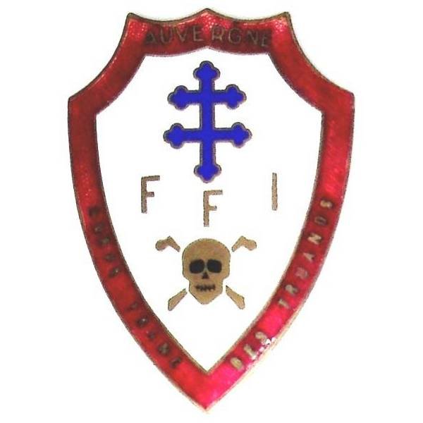 Corps Franc des Truands , FFI Auvergne, 3 anneaux de fixation