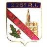 226° Régiment d'Infanterie , "je pique", cathédrale dorée, branche de houx, dos grenu, boléro oblong
