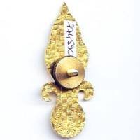 1° Régiment Etranger d'Infanterie , flamme de bérêt, attache à molette (Algérie)