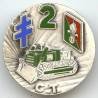 13° DBLE / 2° Compagnie de Travaux , matriculé, attache coupée