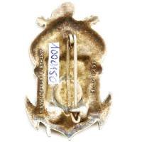 43° Bataillon d'Infanterie Coloniale , ancre argentée