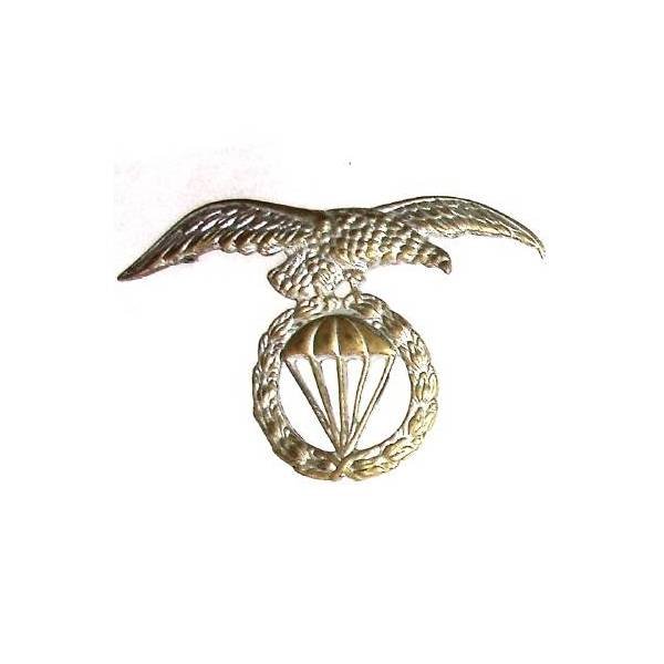 Espagne , brevet de Parachutiste, aigle, estampé, très patiné