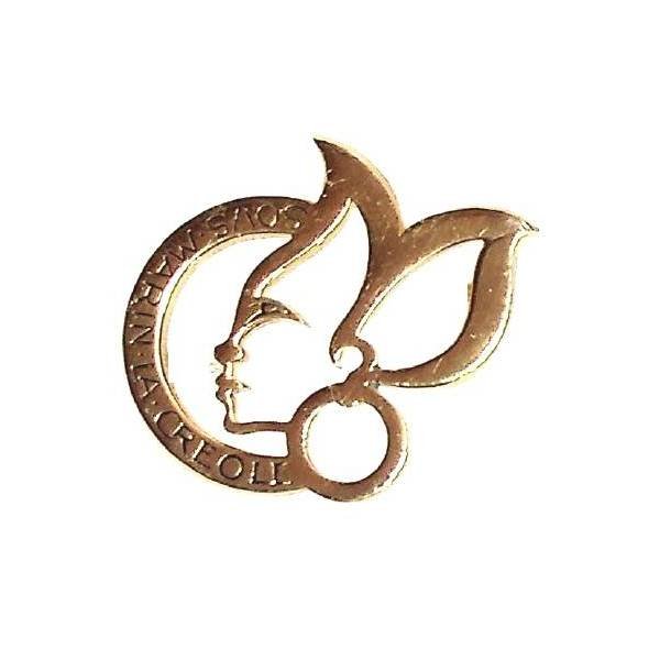 La Créole (1946-61) , tête de profil toute ajourée