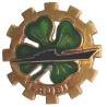Laubie (sous-marin ex-Allemand 1946-63) , trèfle à 4 feuilles, évidé, boléro renforcé de soudure
