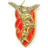 9° Régiment de Chasseurs Parachutistes , grand modèle 46 mm, émail, dos guilloché