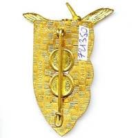 9° Régiment de Chasseurs Parachutistes , grand modèle 46 mm, émail, dos guilloché