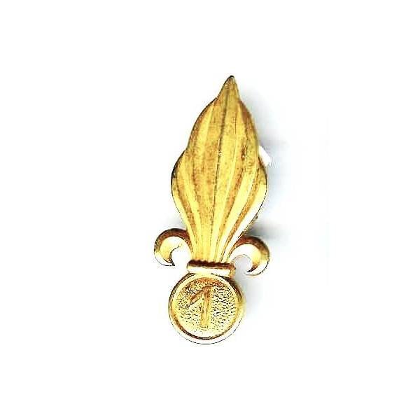 1° Régiment Etranger d'Infanterie , flamme de bérêt (Algérie) , sans attache