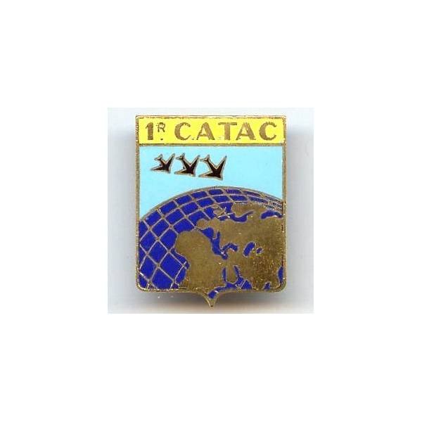 1° CATAC (Commdt Aérien Tactique), émail, dos losangé