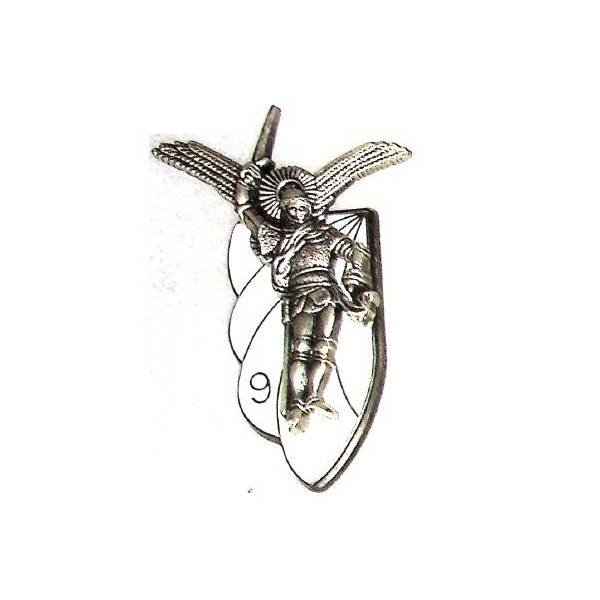 9° Régiment de Chasseurs Parachutistes , 40 mm, blanc, argenté
