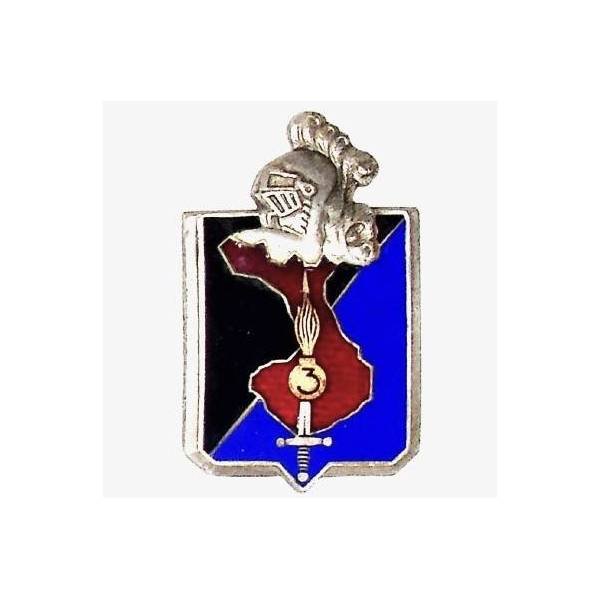3° Légion de Garde Républicaine de Marche en Extrême-Orient , monobloc, dos grenu plat