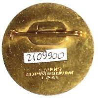 Saphir (Sous-Marin ex Anglais transféré 1951-59) , faune assis jouant du fifre, dos lisse