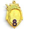 8° Régiment de Tirailleurs Sénégalais , émail, doré, gros boléro lisse