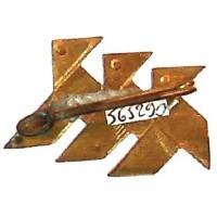 Croisière Noire Africaine  Villemin 1933 , 3 cocottes tout métal estampé, 20x30