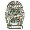 1° Régiment de Hussards Parachutistes / Peloton Kieger  Côte d'Ivoire, jeep de face, crocodile