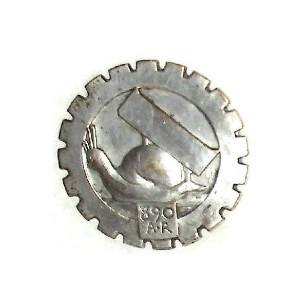 890° / 23° Compagnie Auto-Routière , escargot, boléro oblong, petit oxydation au dos