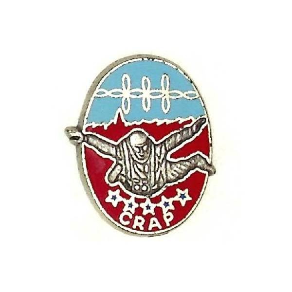 1° Régiment de Hussards Parachutistes / Commando de Recherche d’Action en Profondeur , trace de colle au dos