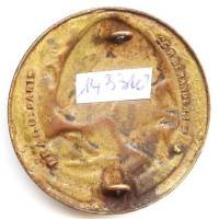 8° Régiment de Spahis Algériens , tête de spahi, peint, très patiné