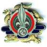 2° Compagnie de Réparation de la Légion Etrangère , lames de ressort sur dragon, sans attache