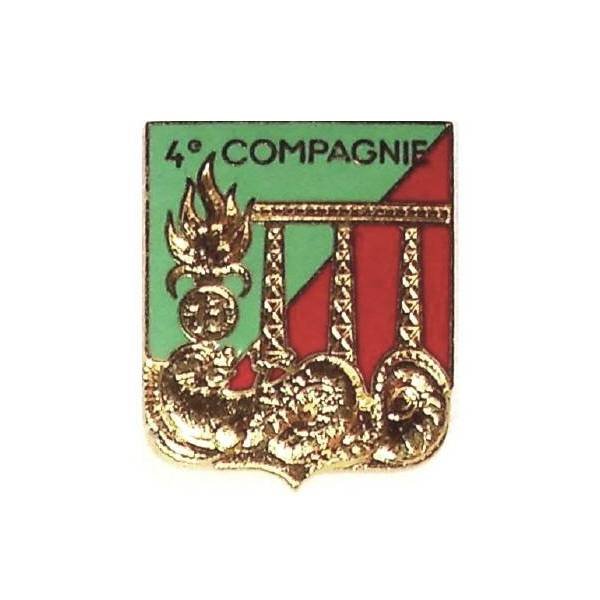13° DBLE / 4° Compagnie , dragon sous viaduc, cartouche pour le matricule vertical