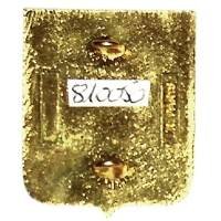 13° DBLE / 4° Compagnie , dragon sous viaduc, cartouche pour le matricule vertical