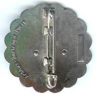 1° Régiment de Hussards Parachutistes / ECL , rond, "servir sans subir"
