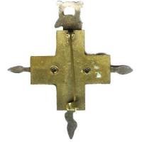 Hôpital d'Evacuation Motorisé 411 , croix d'Agadès d'argent qu'enroule un serpent d'or