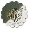1° Régiment de Hussards Parachutistes / ECL , rond, "servir sans subir", à nettoyer