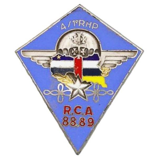 1° Régiment de Hussards Parachutistes / 4° Escadron RCA 88-89