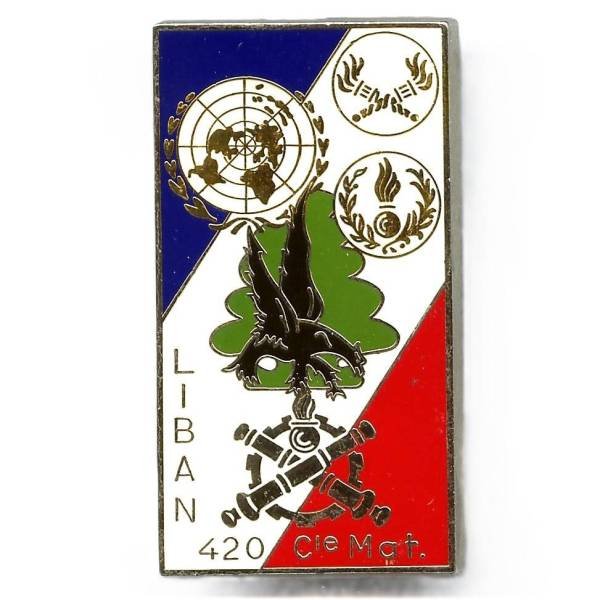 420° Compagnie du Matériel au Liban , 7° mandat