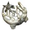 4° 1/2 Brigade Algéro-Marocaine , crocodile, étoile vert fonçé, pattes