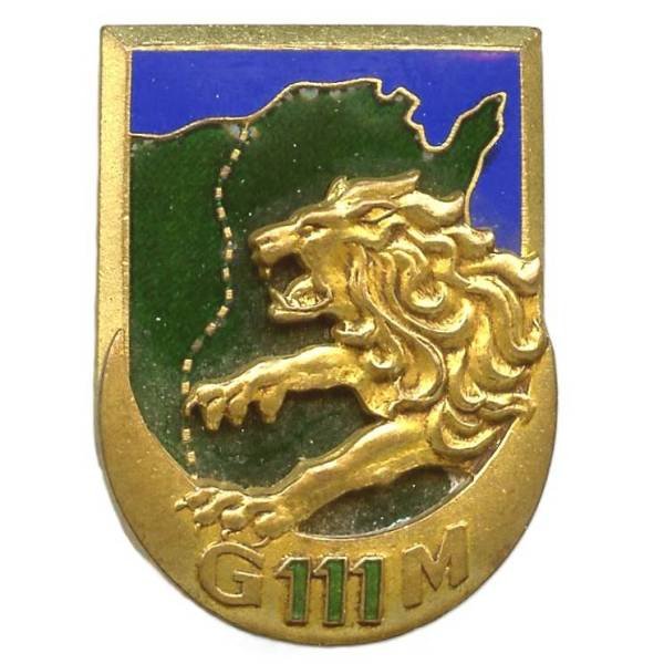 Groupe Mobile 111 , lion, dos vaguelé