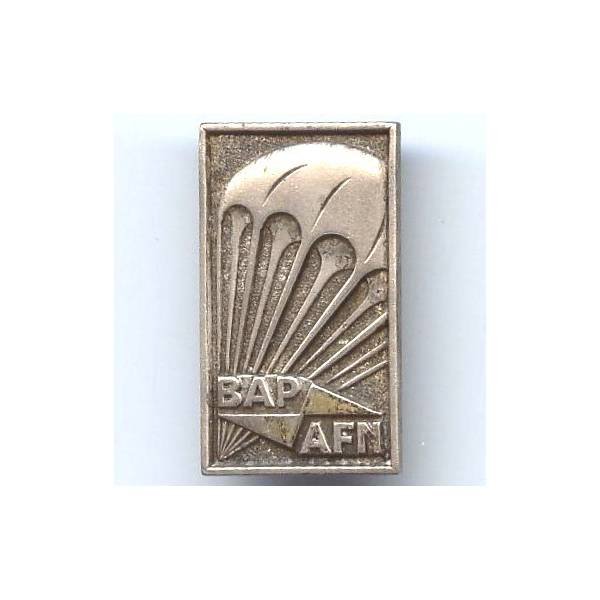 Base Aéro-Portée AFN, dos lisse, 2 boléros Drago, patiné