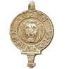 Troupes Françaises Zone Ouest Aurès , Aurès Némencha, tête de lion, tête de lion, plat, un peu déformé