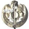 8° Régiment de Spahis Algériens , argenté, devise française