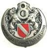 8° Régiment de Spahis Algériens , argenté, devise française