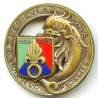 2° Régiment Etranger de Cavalerie , grenade en relief, sans attache