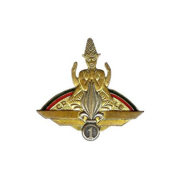 1° Compagnie de Réparation de Légion Etrangère en Extrême-Orient , dos argenté
