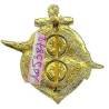 15° Régiment de Tirailleurs Sénégalais , ancre dorée, phoenix argenté, attache cassée