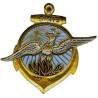 15° Régiment de Tirailleurs Sénégalais , ancre dorée, phoenix argenté, attache cassée