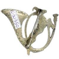 28° Bataillon de Chasseurs Alpins , ovale, chamois debout