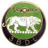 3° Bataillon du Levant , lion blanc, dos lisse, boléro oblong