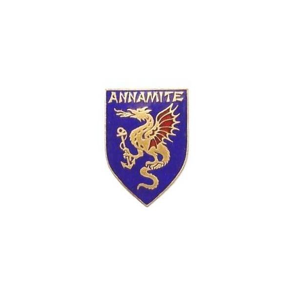 Annamite (aviso-dragueur 1940-61), dragon, bleu fonçé