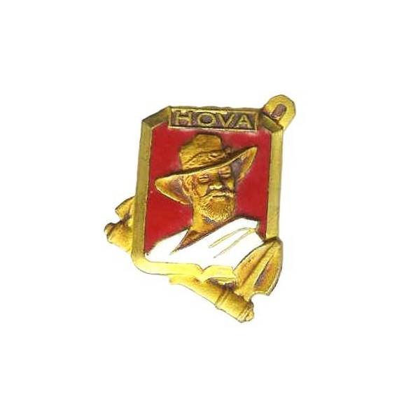 Hova  (escorteur 1944-64) , buste de Hova, dos guilloché