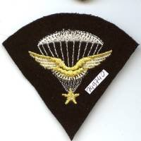 Brevet Para d' Essais de l' Armée de l' Air, tissu brodé mat