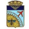 Centre Ecole de Rochefort , abeille bleue, avion rouge, guillochage irrégulier
