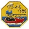 Chasseur 124 , Popeye, aluminium peint, dos lisse
