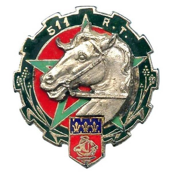 511° Régiment du Train , tête de cheval