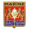 Marine Saïgon , lions, PAULATIM CRESCAM, 26x32, dos guilloché
