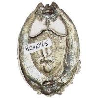 5° Régiment Etranger d'Infanterie en Extrême-Orient , francisque, dos estampé, peint, anneaux