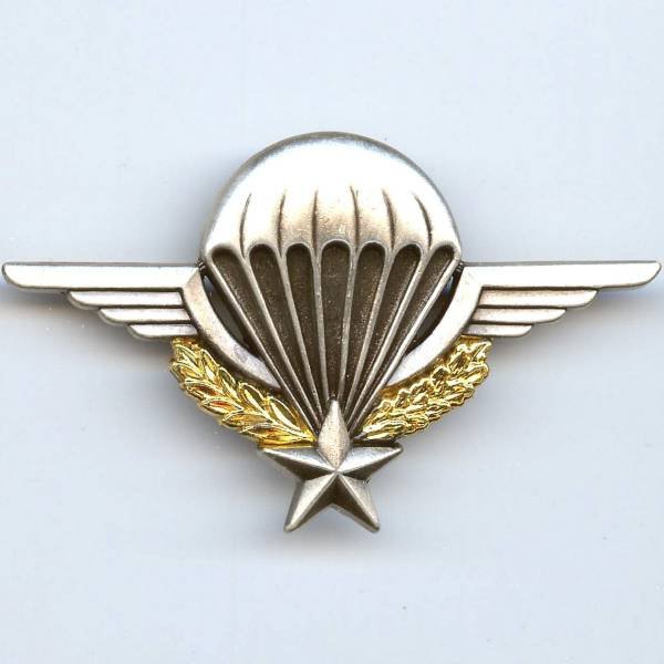 Brevet de Parachutiste , finition mate, tirage 2001